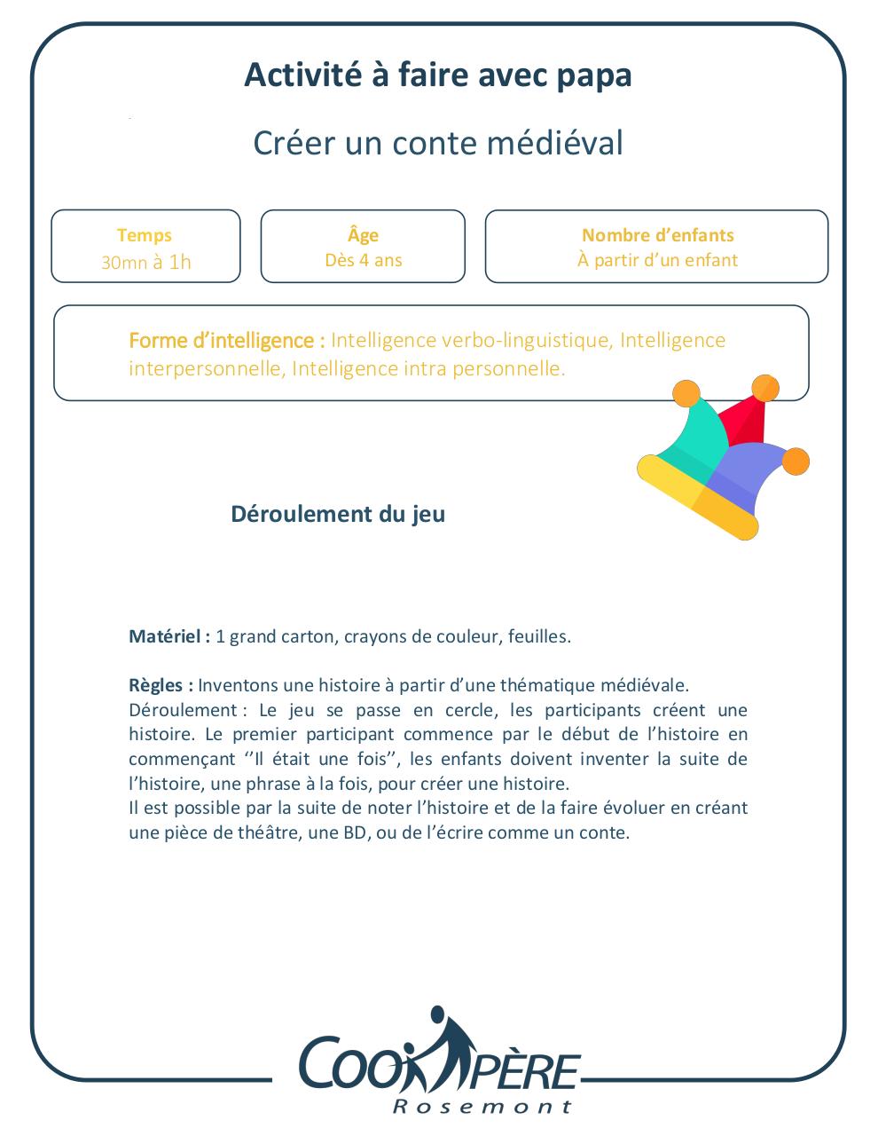 Aperçu du document ActiBen - Créer un conte médiéval.pdf - page 1/1