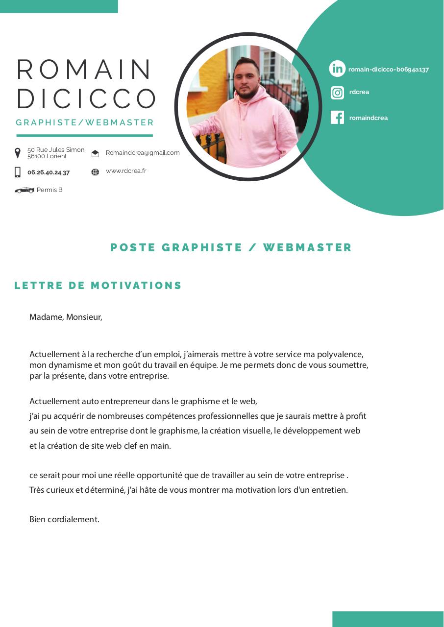 Aperçu du document Lettre-de-motivations-RomainDiccco.pdf - page 1/1